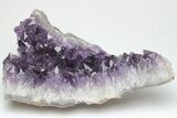 Dark Purple Amethyst Cluster - Large Crystals #211964-1